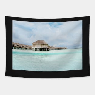 BEACH HOUSES ON THE SEA DESIGN Tapestry