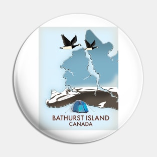 Bathurst Island Canada travel map Pin