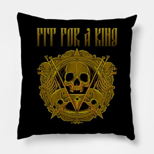 FIT FOR A KING BAND Pillow