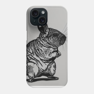 Chinchillas Shadow Silhouette Anime Style Collection No. 10 Phone Case