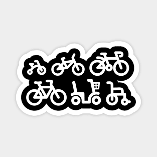 Evolution bicycle racing cycling bicycle racing Magnet