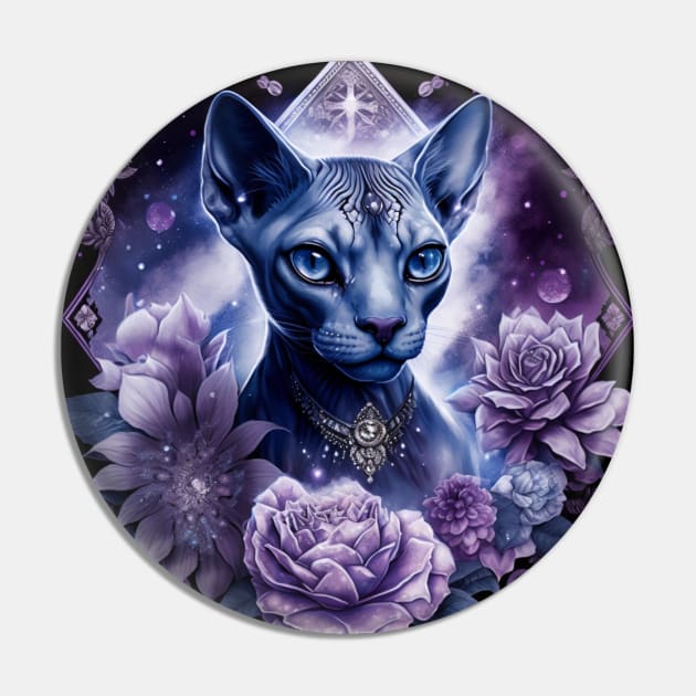 Sultry Sphynx Pin by Enchanted Reverie