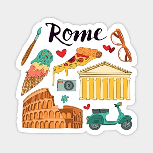 Rome element Magnet