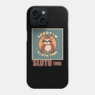 On a Sloth Time Phone Case