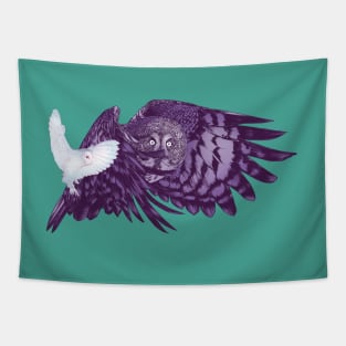 Night flight Tapestry