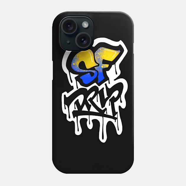 SF Drip Phone Case by ericjueillustrates