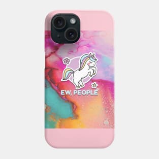Ew, People Unicorn Design Phone Case