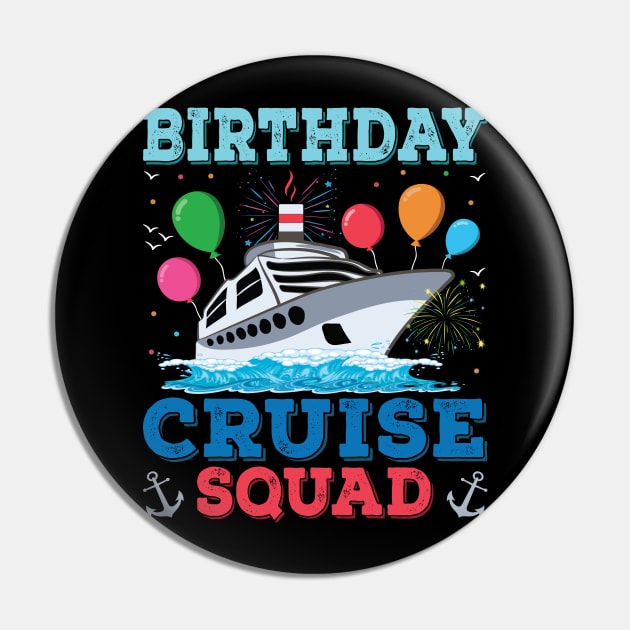 Birthday Cruise Squad Birthday Party Tee Cruise Squad 2023 Pin by Sowrav