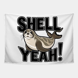 Hawaiian Monk Seal | Shell Yeah! Tapestry