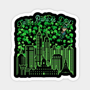 Saint Patrick's Day Bangkok Thailand Magnet