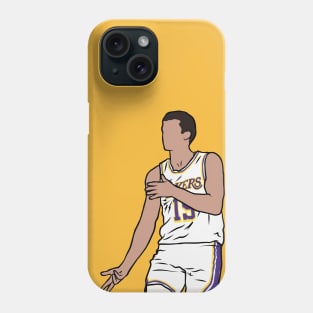 Austin Reaves 3 Point Celebration Phone Case