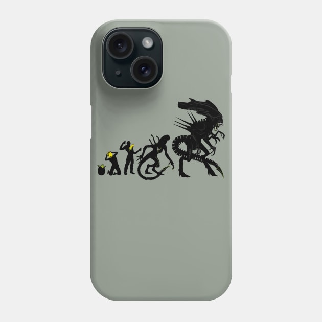 Xenomorph Evolution Phone Case by Samiel