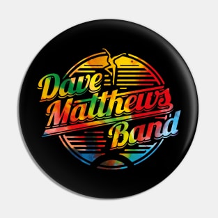 Dave Matthews Band Logo  multicolor Pin