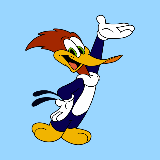 Woody Woodpecker Retro by LuisP96