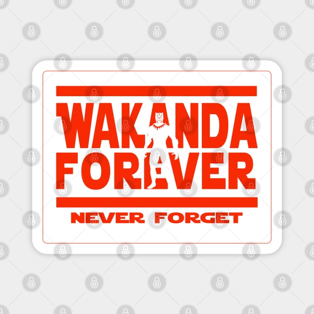 Wakanda Forever Magnet by peekxel