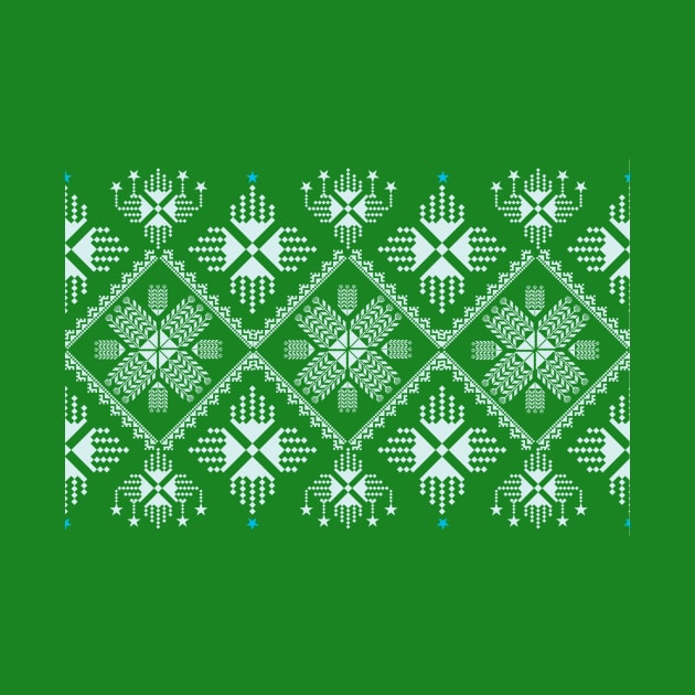 green forests by noke pattern