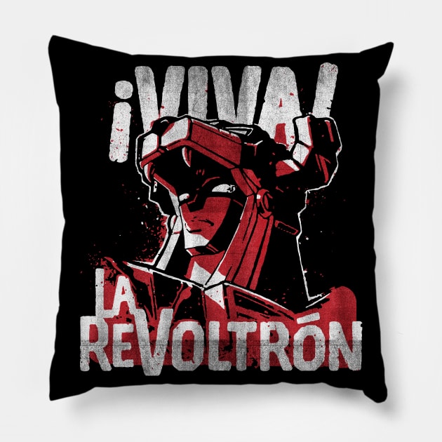 Viva Voltron Pillow by hamaka