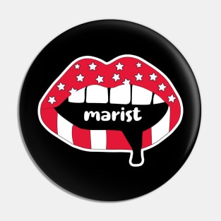 Marist Lips Pin