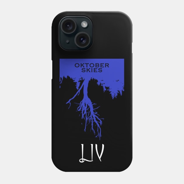 LIV Oktober Skies Tree Phone Case by Lumooncast