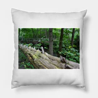 Split Rail Fence Pillow