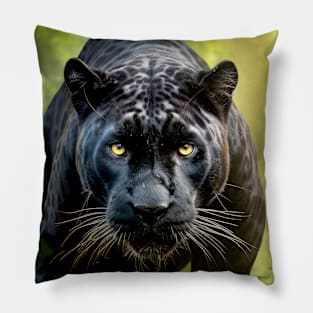 Panther Animal Nature Majestic Wild Pillow