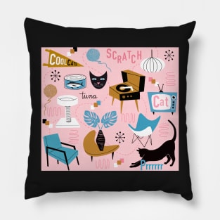 Cats Just Wanna Have Fun Pillow