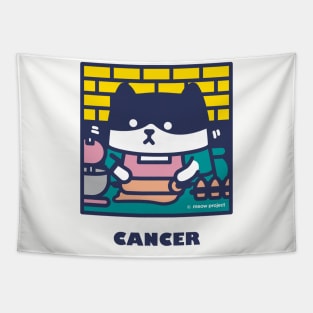 Quarantine Cat Zodiac Signs: Cancer cat Tapestry