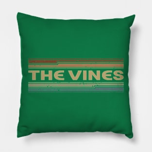 The Vines Retro Lines Pillow