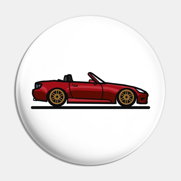 Custom S2000 Red Pin by antipc