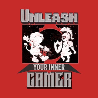 Unleash Your Inner Gamer Character Silhouette T-Shirt