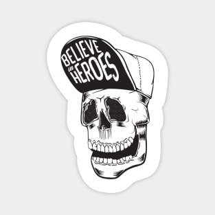 'Believe In Heroes' Military Public Service Shirt Magnet