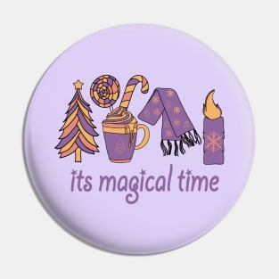 Its Magical Time New Year Winter Vibes Pin