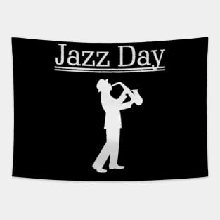 Cool Jazz Day shirt for jazz day on 30th april 2018 Tapestry