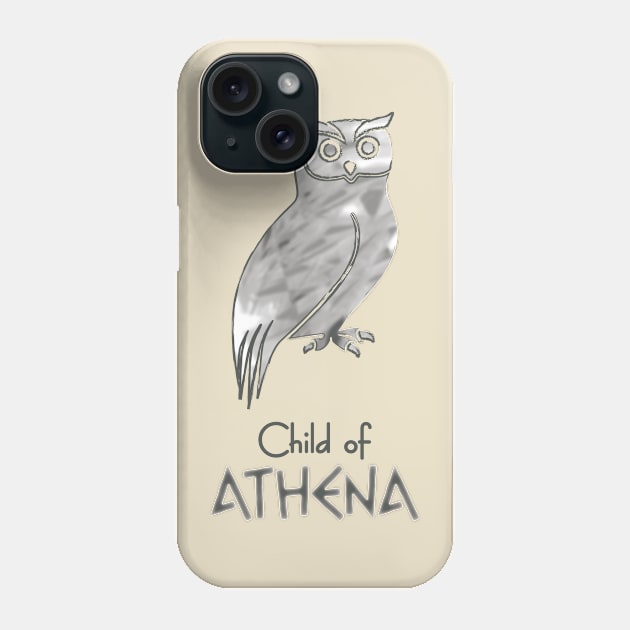 Child of Athena – Percy Jackson inspired design Phone Case by NxtArt