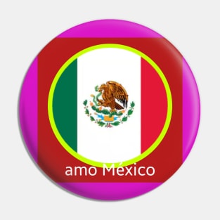 I LOVE MEXICO Pin