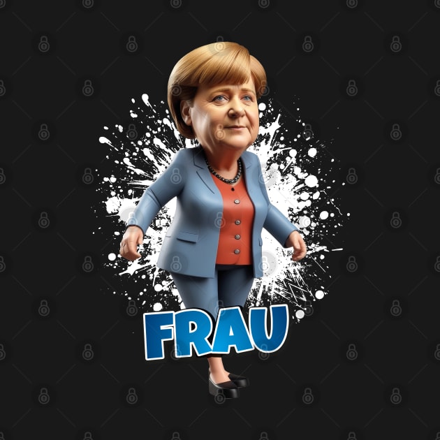 Frau Angela Merkel by k9-tee