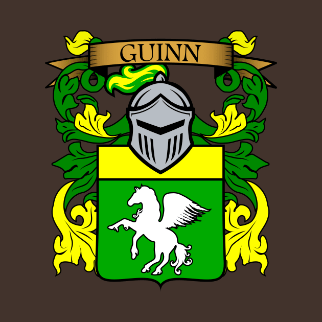 Guinn Coat of Arms by JMG Graphics LLC