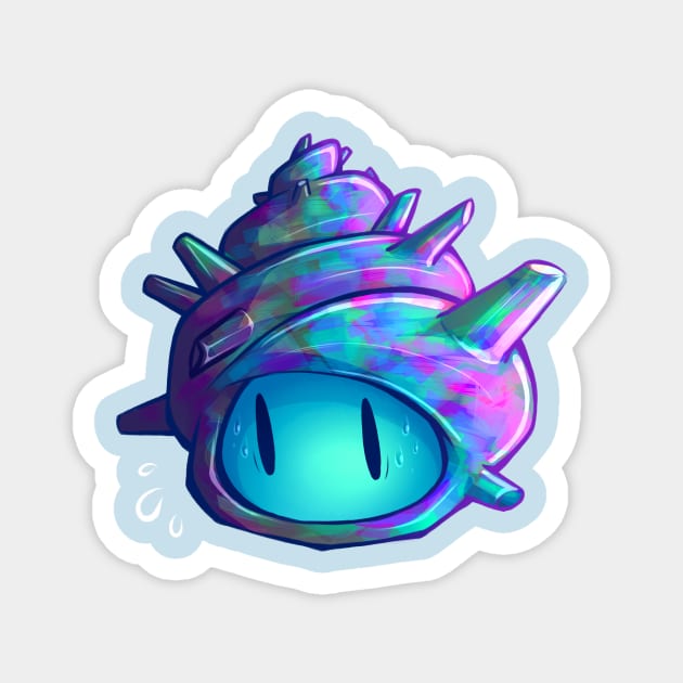 Super Sea Snail Magnet by OilPanic