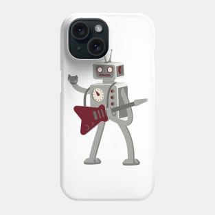 Cartoon robot rocker Phone Case