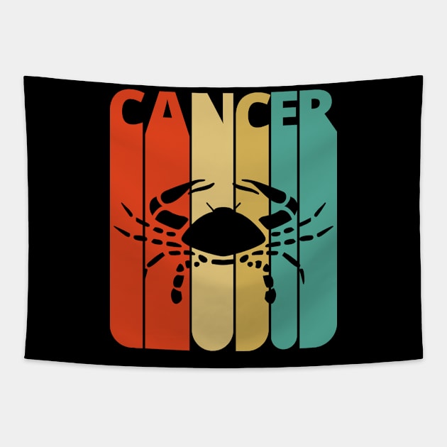 Cancer Vintage retro style. Tapestry by MadebyTigger