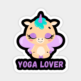 Funny Yoga Lover Magnet