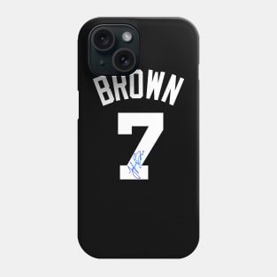 Jaylen Brown - signed Phone Case