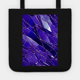 Jewel Pattern - Blue Sapphire, for a bit of luxury in your life! #6 Tote