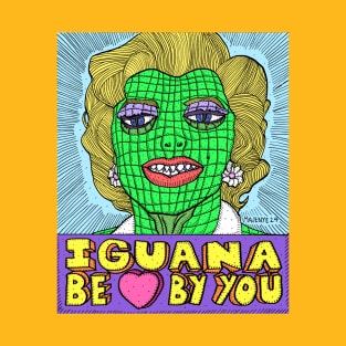 Iguana Marilyn Monroe T-Shirt