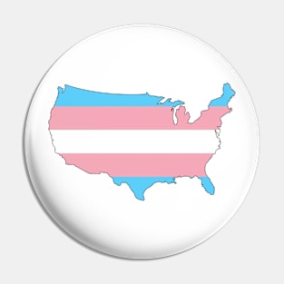 USA Trans Pride! Pin