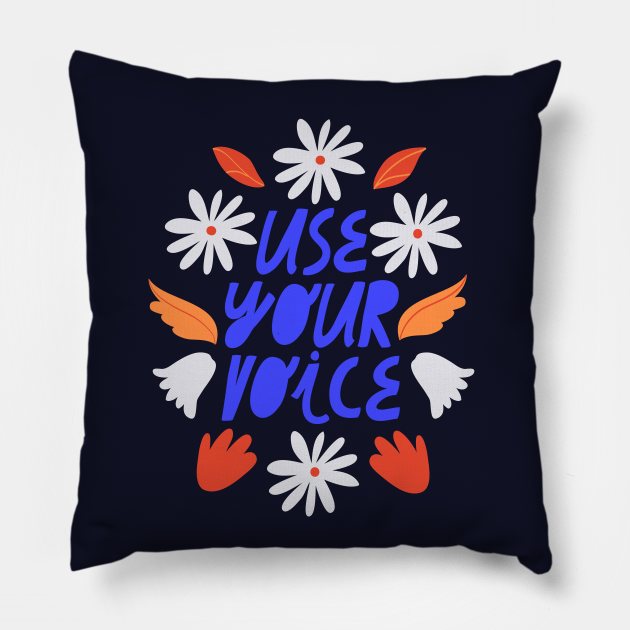 Use your voice Pillow by juliealex