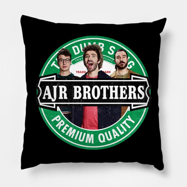 AJR LEMONS PILSENER BEER VINTAGE Pillow by modar siap