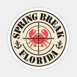 Spring Break Florida Magnet