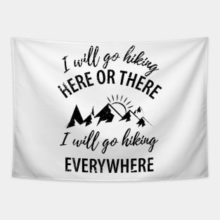 Mountains Hiking Tapestry