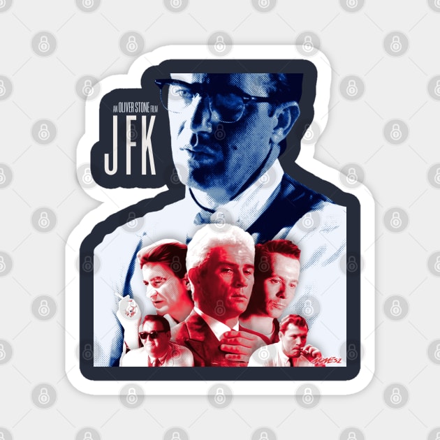 JFK Movie custom poster 1 Magnet by Nonesz Workshop